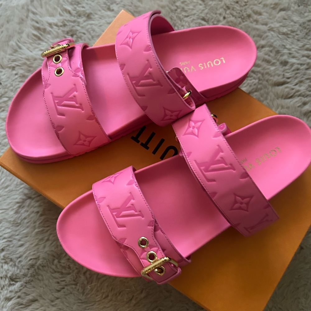 Louis Vuitton Pink Sandals